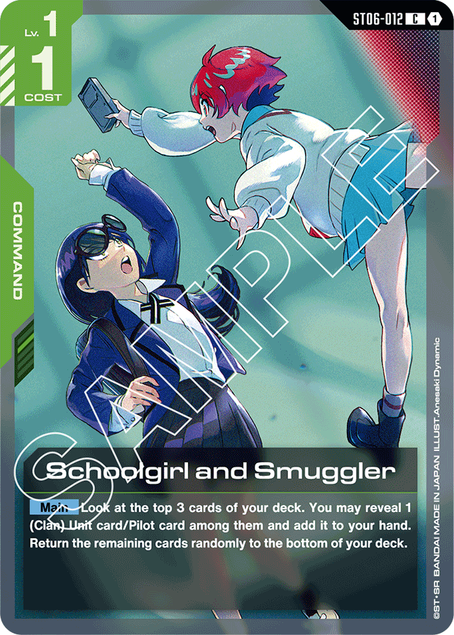 Schoolgirl and Smuggler