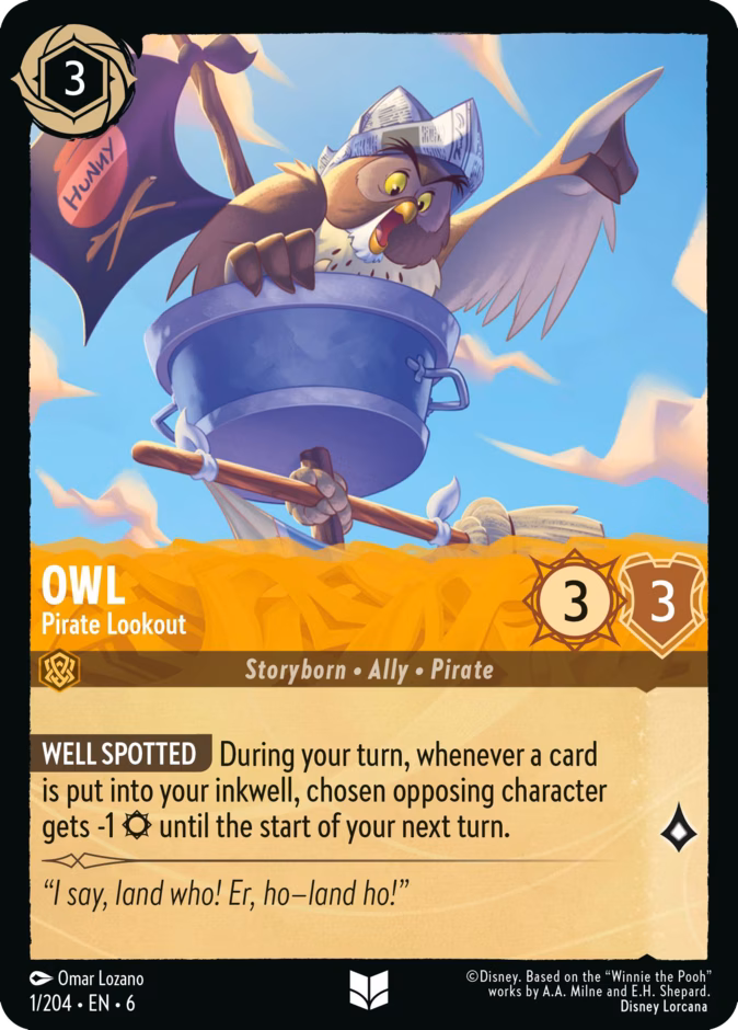 Owl - Pirate Lookout