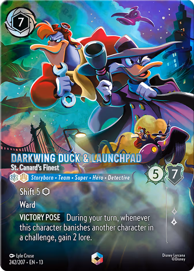 Darkwing Duck & Launchpad - St. Canard's Finest