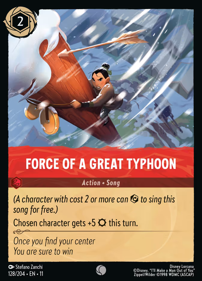 Force of a Great Typhoon