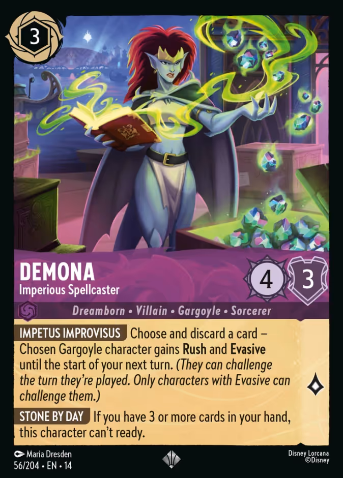 Demona - Imperious Spellcaster