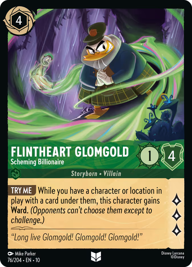 Flintheart Glomgold - Scheming Billionaire