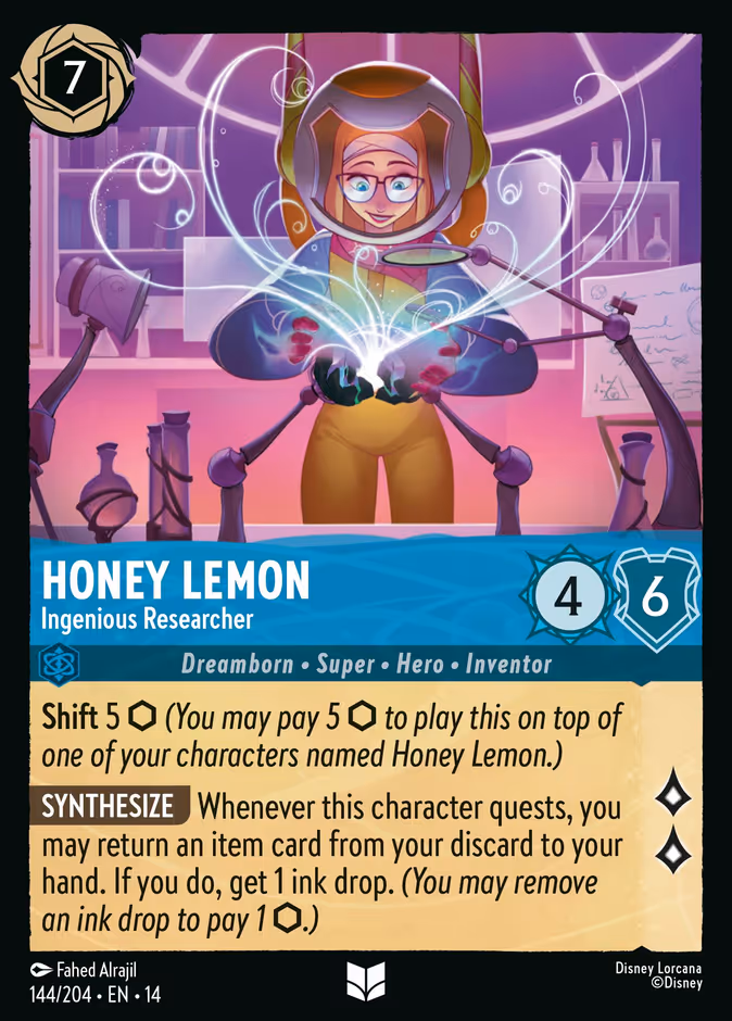 Honey Lemon - Ingenious Researcher