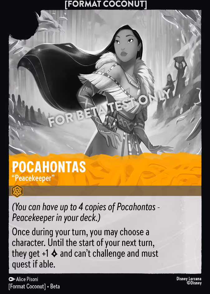 Pocahontas - "Peacekeeper"