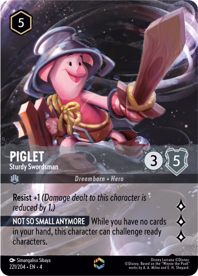 Piglet - Sturdy Swordsman