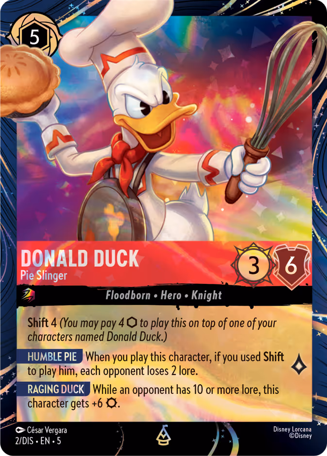 Donald Duck - Pie Slinger