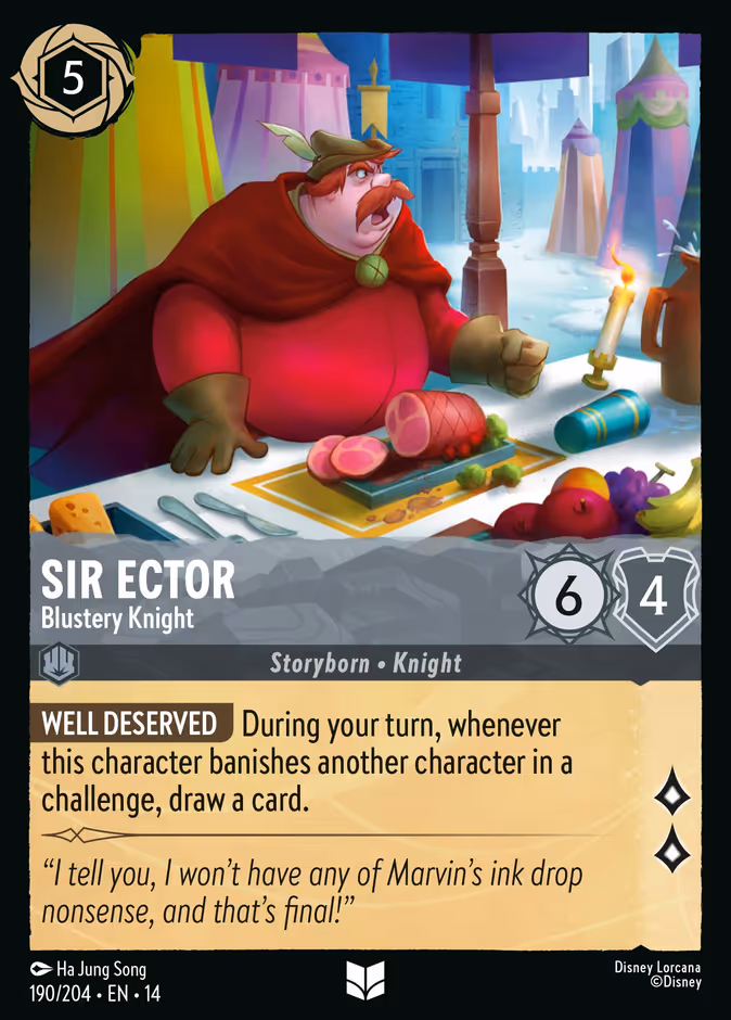 Sir Ector - Blustery Knight