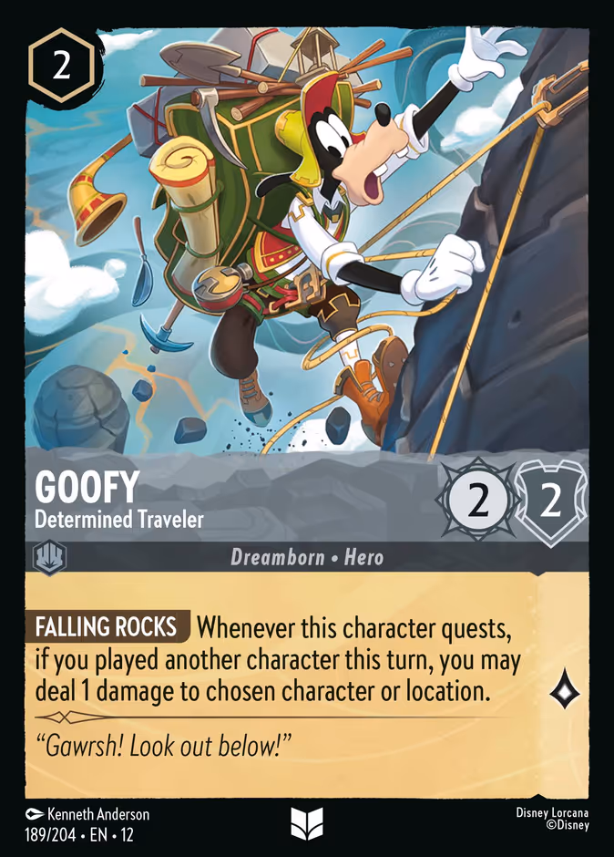 Goofy - Determined Traveler