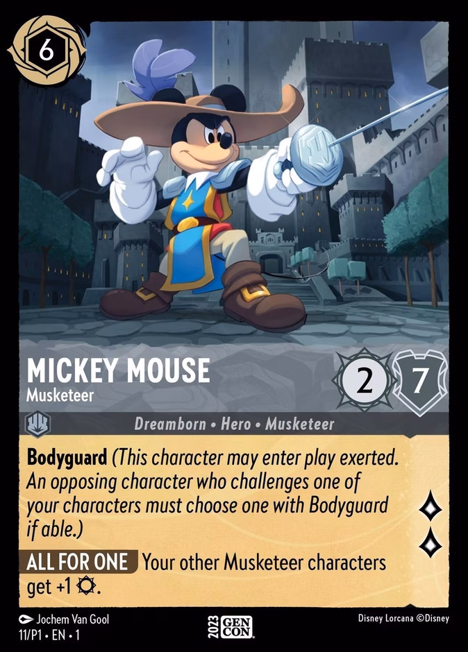 Mickey Mouse - Musketeer