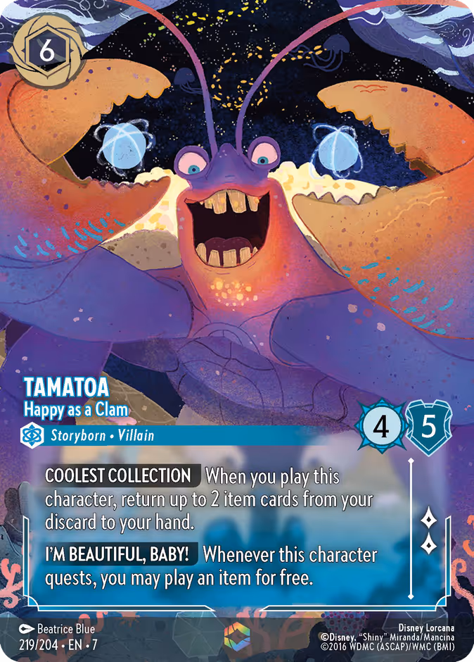 Tamatoa - Happy as a Clam