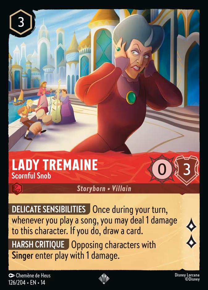 Lady Tremaine - Scornful Snob