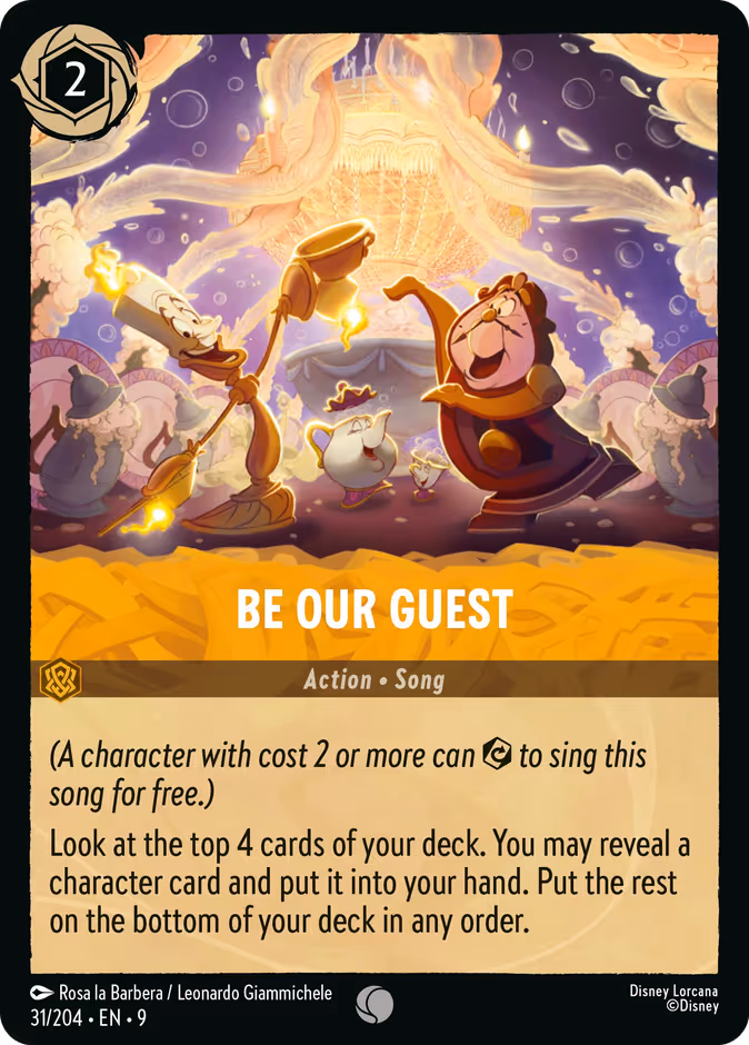 Be Our Guest