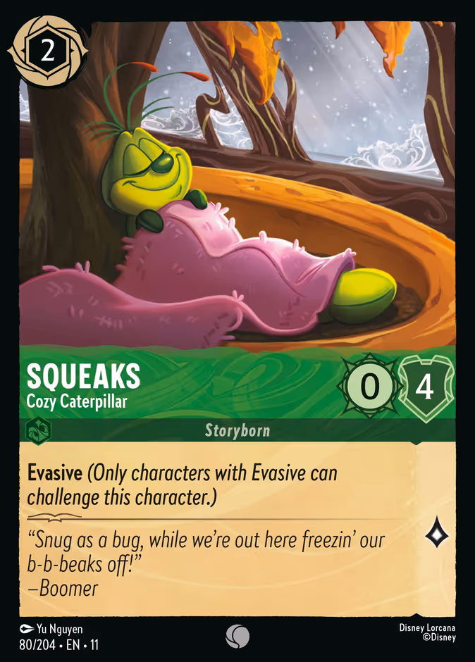 Squeaks - Cozy Caterpillar