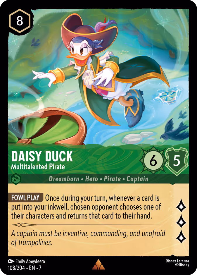 Daisy Duck - Multitalented Pirate