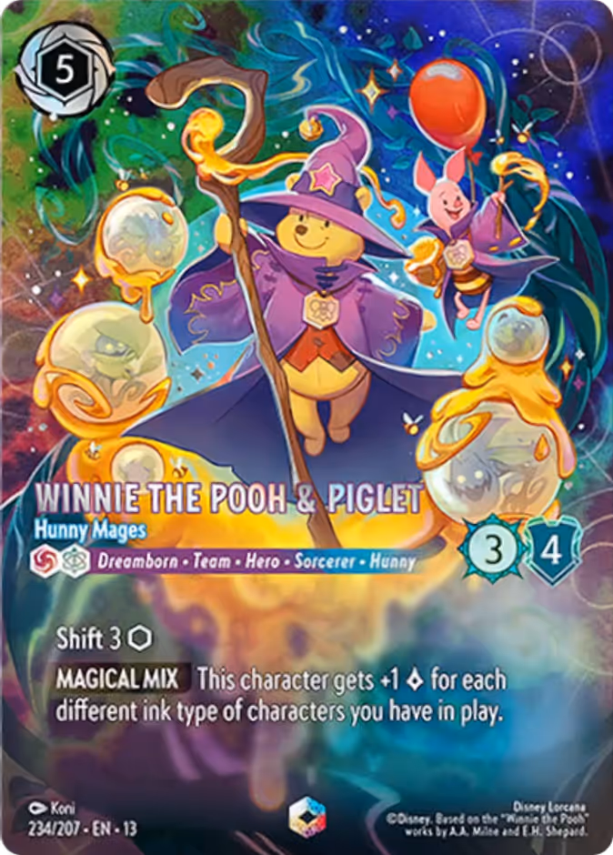 Winnie the Pooh & Piglet - Hunny Mages