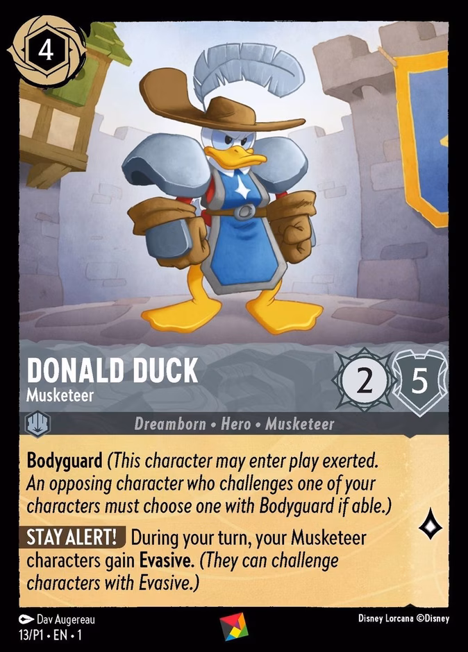 Donald Duck - Musketeer