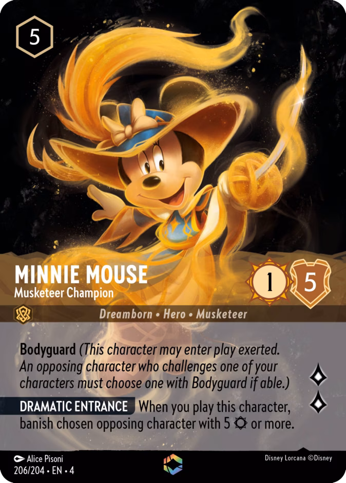 Minnie Mouse - Musketeer Champion