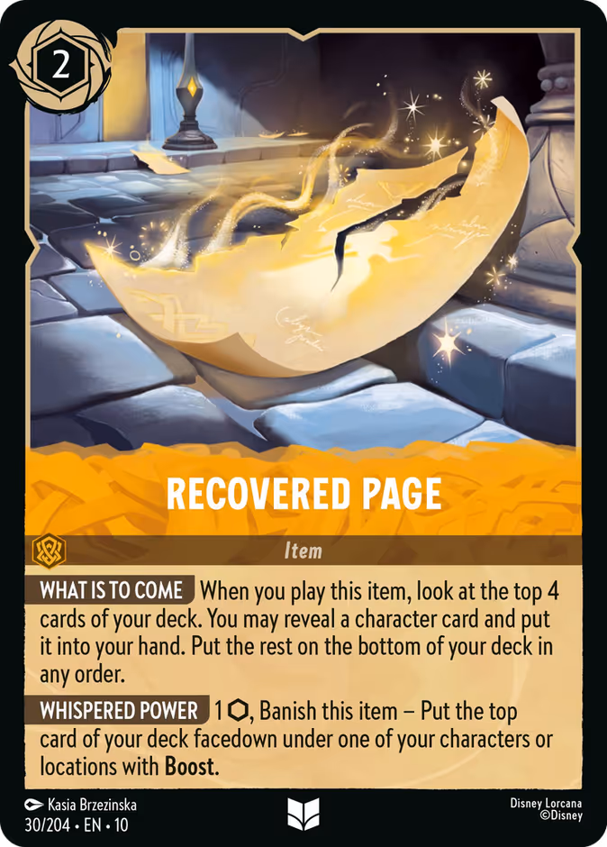 Recovered Page
