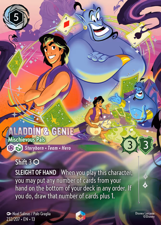 Aladdin & Genie - Mischievous Pals