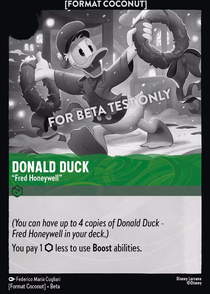 Donald Duck - "Fred Honeywell"