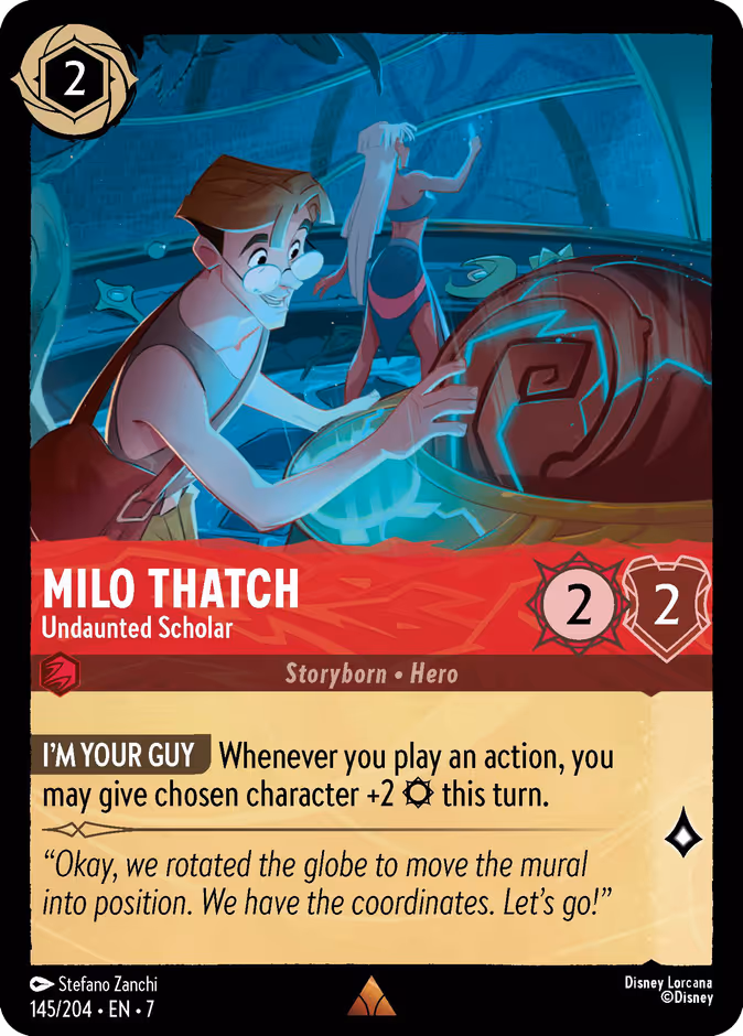 Milo Thatch - Undaunted Scholar