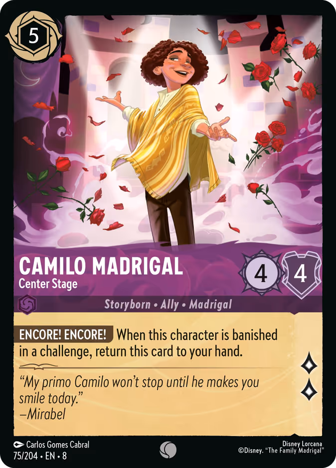 Camilo Madrigal - Center Stage