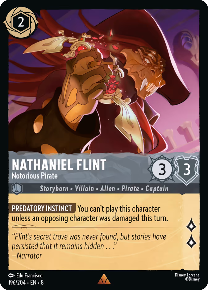 Nathaniel Flint - Notorious Pirate