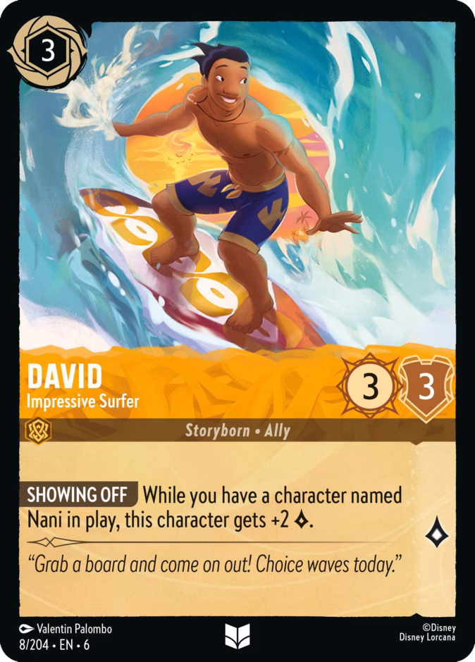 David - Impressive Surfer