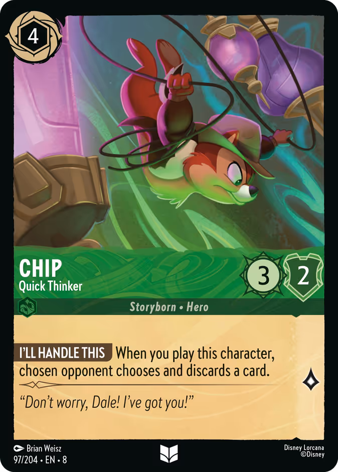 Chip - Quick Thinker