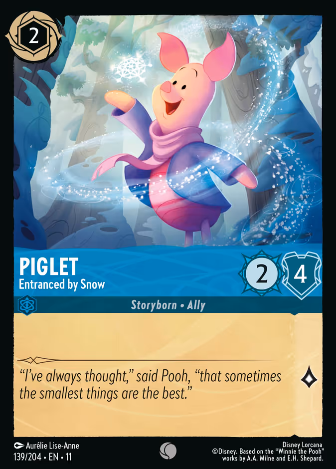 Piglet - Entranced by Snow