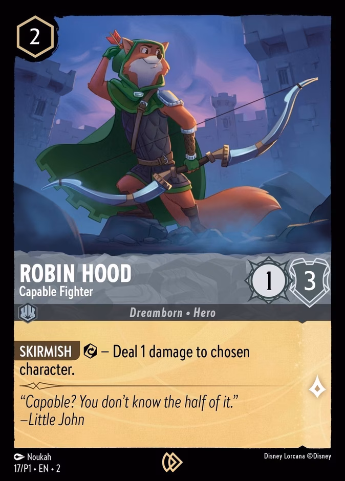 Robin Hood - Capable Fighter