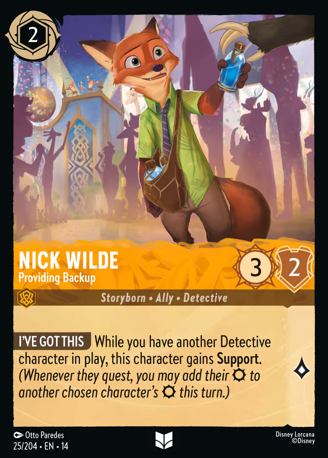 Nick Wilde - Providing Backup
