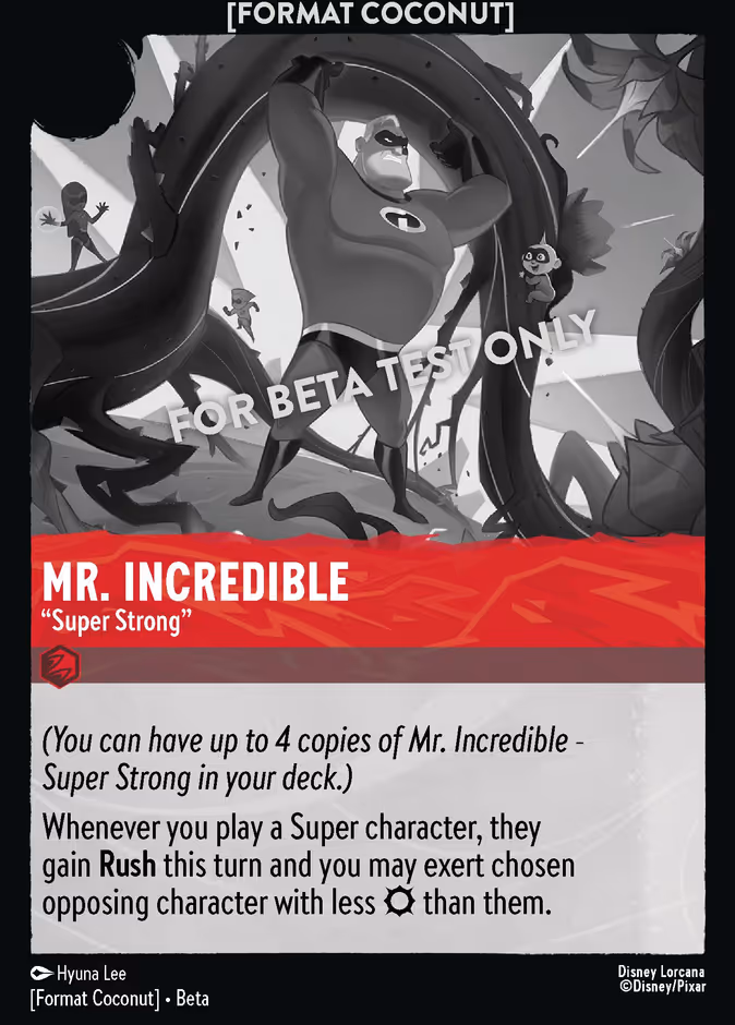 Mr. Incredible - "Super Strong"