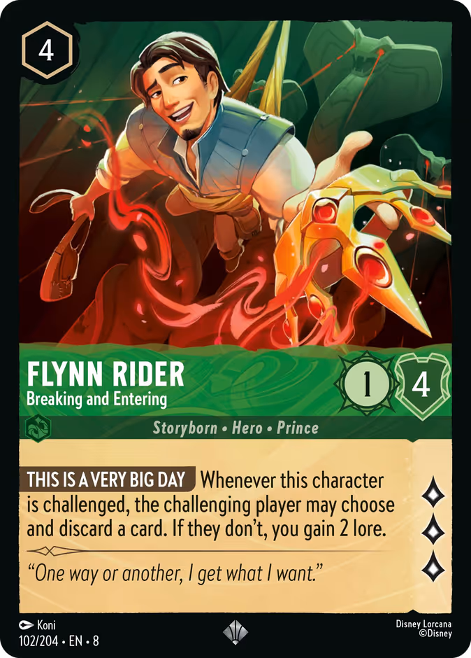 Flynn Rider - Breaking and Entering