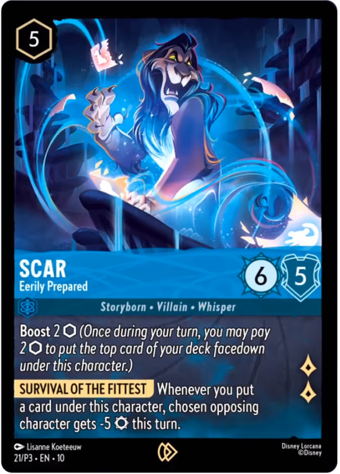 Scar - Eerily Prepared