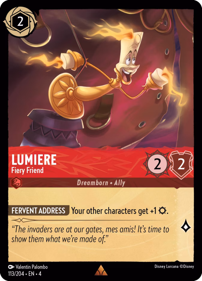 Lumiere - Fiery Friend