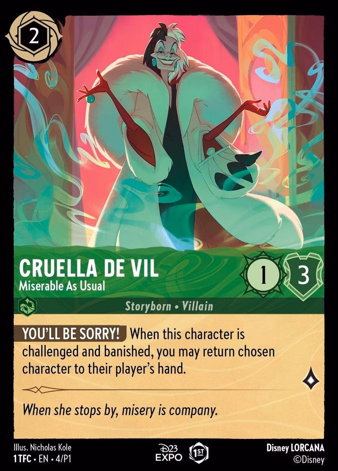 Cruella De Vil - Miserable As Usual