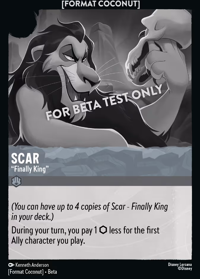 Scar - "Finally King"
