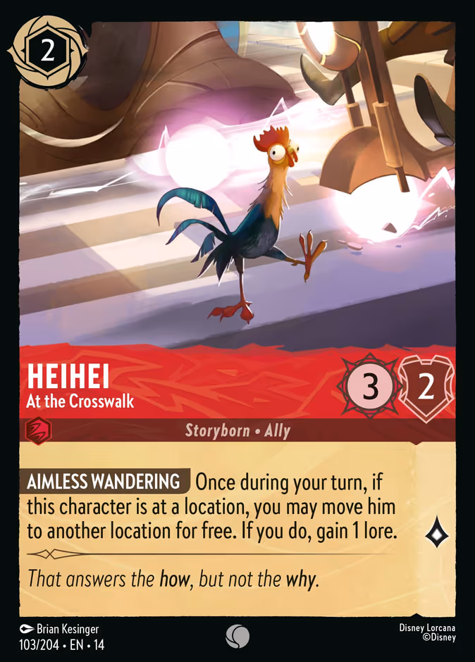 Heihei - At the Crosswalk