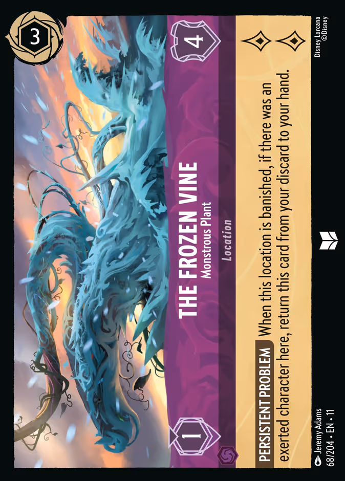 The Frozen Vine - Monstrous Plant