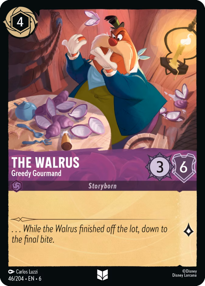 The Walrus - Greedy Gourmand