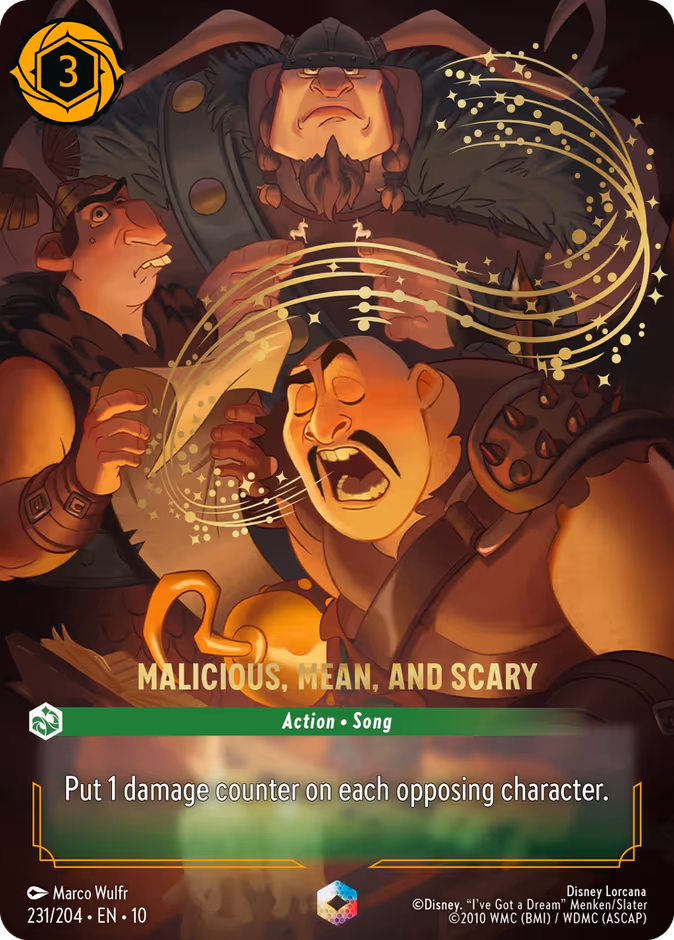 Malicious, Mean, and Scary