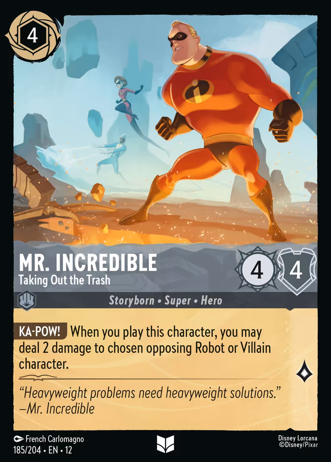 Mr. Incredible - Taking Out the Trash