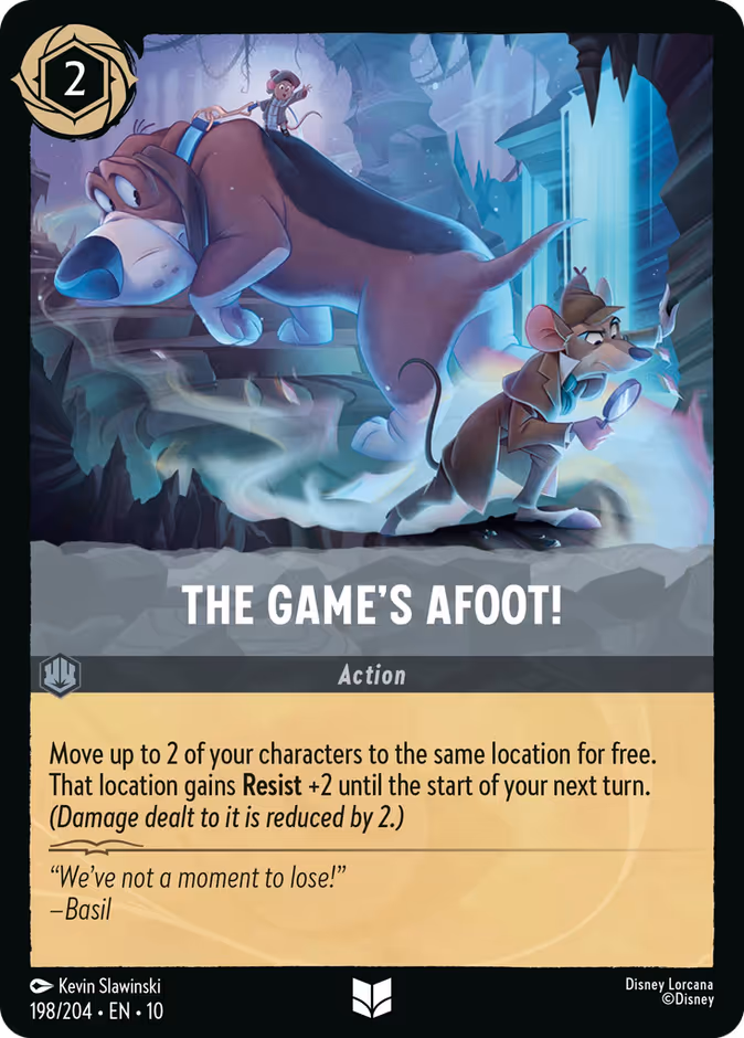 The Game's Afoot!