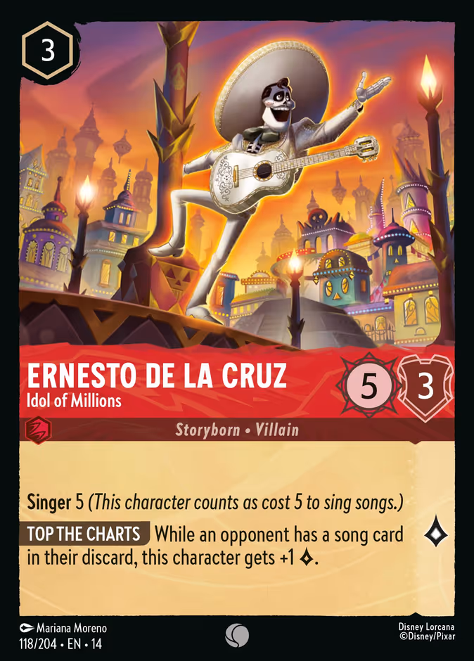 Ernesto de la Cruz - Idol of Millions