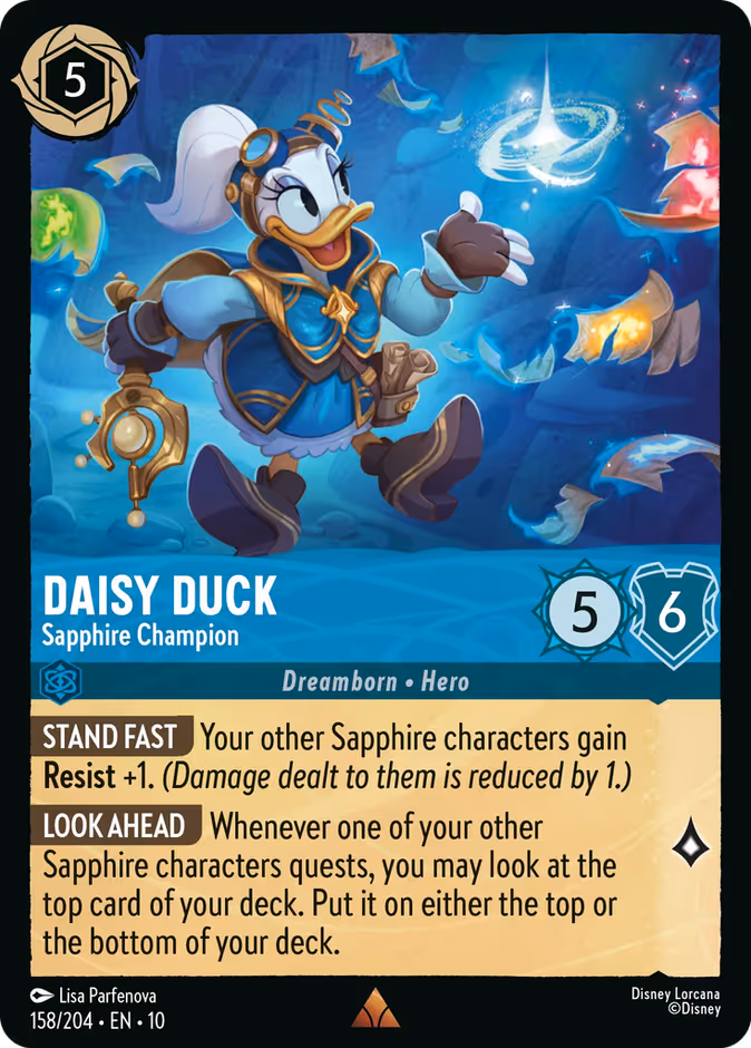 Daisy Duck - Sapphire Champion
