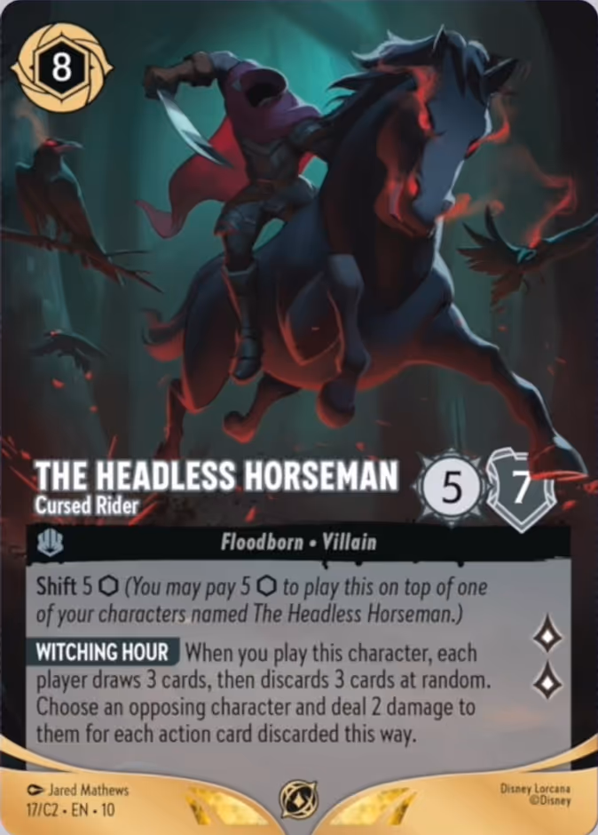 The Headless Horseman - Cursed Rider
