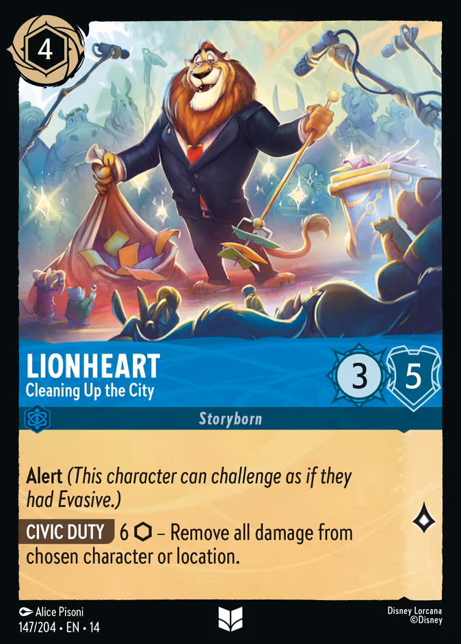 Lionheart - Cleaning Up the City