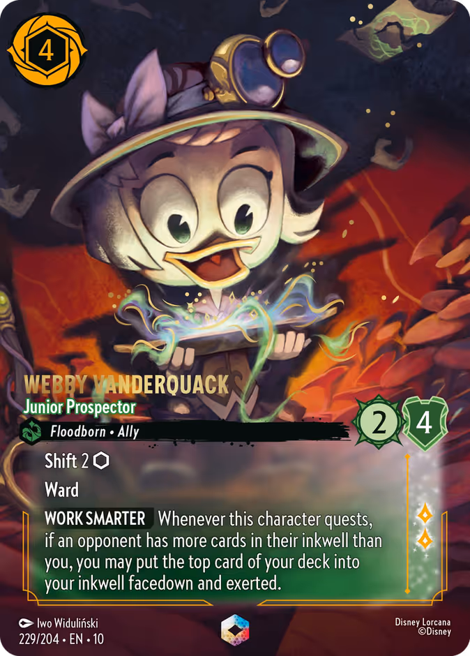 Webby Vanderquack - Junior Prospector