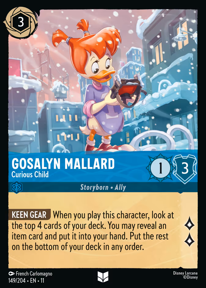 Gosalyn Mallard - Curious Child